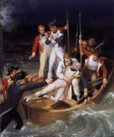 Sir Horatio Nelson when wounded at Teneriffe Personalizado