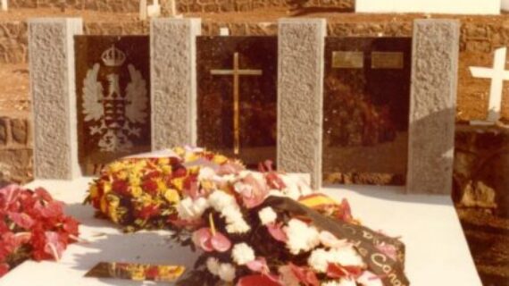 Año 1981. Desde San Rafael y San Roque a Santa Lastenia. Traslado de los restos de dos Capitanes Generales.
