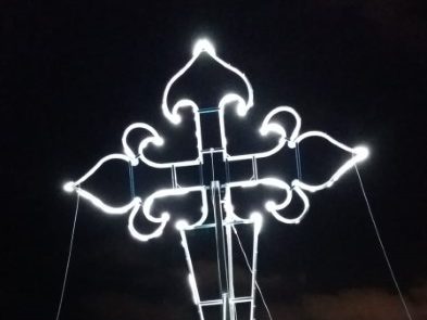 Cruz de Santiago en el risco de la Altura de Paso Alto Personalizado
