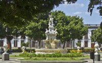 Plaza Weyler, 120 años de su monumental fuente