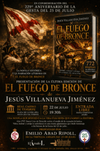 Presentación de la quinta edición de «El fuego de bronce»